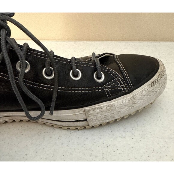 Converse Chuck Taylor City Hiker Black Shearling Hi Top Leather Men’s Size 11 - Picture 9 of 15